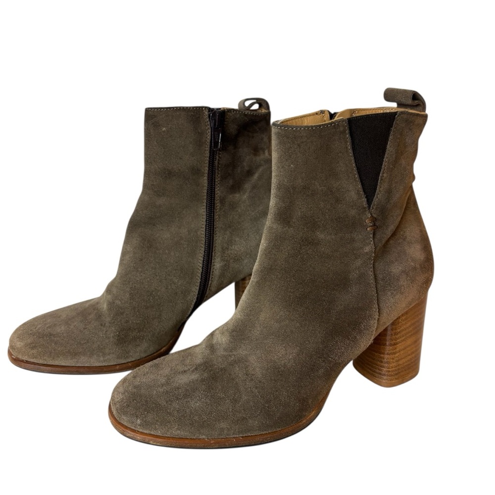 Napoleoni Made Italy ankle boots brown suede Women’s Size US 6.5 EU 37